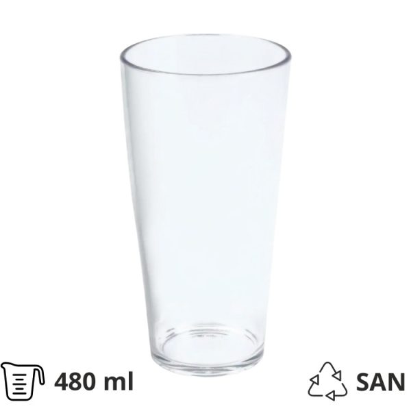Kozarci trdi pralni 480 ml 24 kos