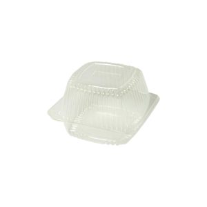 Posodica s pokrovom PET 130x140x55 mm prozorna [600 kos/pak]