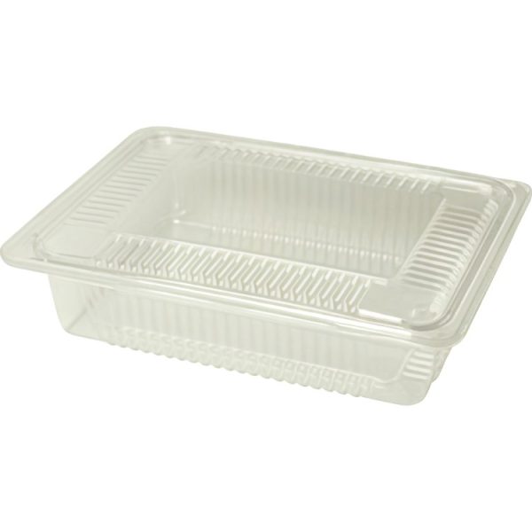 Posodica s pokrovom PET 275x200x40 mm prozorna [160 kos/pak]