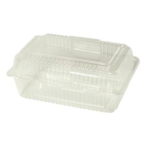 Posodica s pokrovom PET 200x140x85 mm prozorna [500 kos/pak]