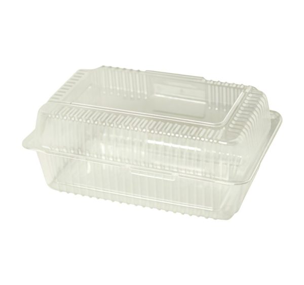 Posodica s pokrovom PET 200x140x85 mm prozorna [500 kos/pak]
