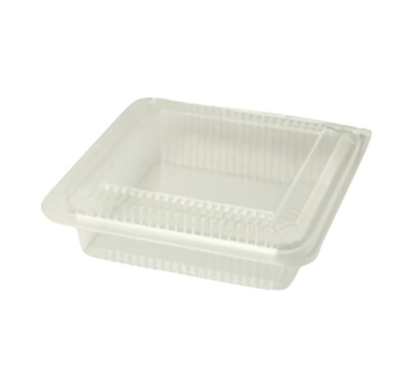 Posodica PET 190х195х55 mm prozorna s pokrovom [250 kos/pak]