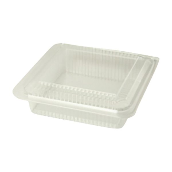 Posodica PET 190х195х55 mm prozorna s pokrovom [250 kos/pak]