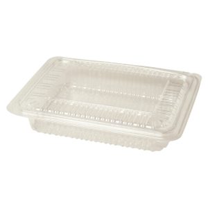 Posodica PET 173х227х66 mm prozorna s pokrovom [400 kos/pak]