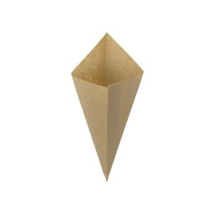 Vrečke za krompirček 100 gr kraft 100 kos